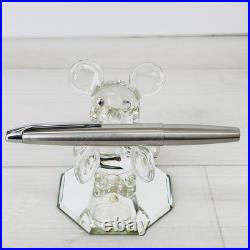 Pilot Myu Short H375 Stainless Steel F Nib Fountain Pen Vintage Rare Japan