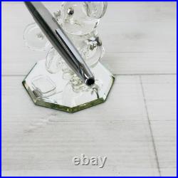 Pilot Myu Short H375 Stainless Steel F Nib Fountain Pen Vintage Rare Japan