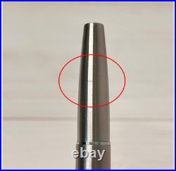 Pilot Myu Short H771 Stainless Steel F Nib Fountain Pen Vintage Rare With Flaws