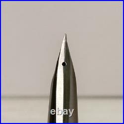 Pilot Myu Short H771 Stainless Steel F Nib Fountain Pen Vintage Rare With Flaws