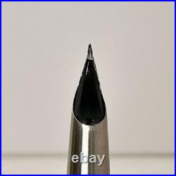 Pilot Myu Short H771 Stainless Steel F Nib Fountain Pen Vintage Rare With Flaws
