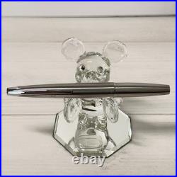 Pilot Myu Short H771 Stainless Steel F Nib Fountain Pen Vintage Rare With Flaws
