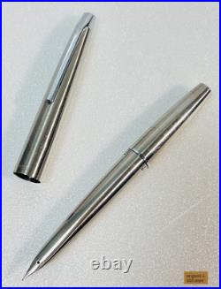 Pilot Myu Short Stainless Steel F Nib Fountain Pen H471 As-Is Vintage Rare