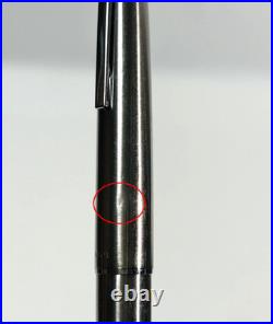 Pilot Myu Short Stainless Steel F Nib Fountain Pen H471 As-Is Vintage Rare