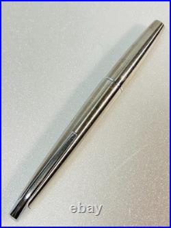 Pilot Myu Short Stainless Steel F Nib Fountain Pen H471 As-Is Vintage Rare
