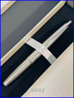 Pilot Myu Short Stainless Steel F Nib Fountain Pen H471 As-Is Vintage Rare