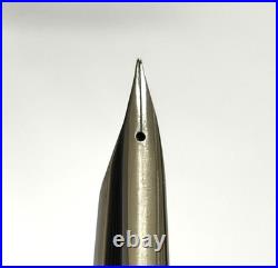 Pilot Myu Short Stainless Steel F Nib Fountain Pen H871 Vintage Rare Japan