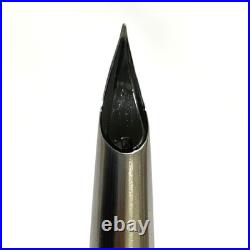 Pilot Myu Short Stainless Steel F Nib Fountain Pen H871 Vintage Rare Japan