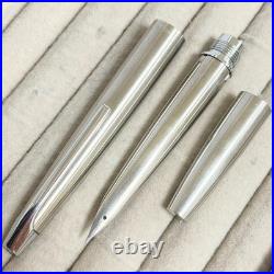 Pilot Myu Short Stainless Steel F Nib Fountain Pen H871 Vintage Rare Japan