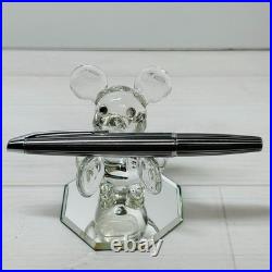 Pilot Myu Stripe Short Stainless Steel Fountain Pen F Nib Vintage Rare Japan