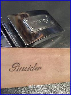 Pineider 1949 Palladium Belt 90cm 36in rare sold out