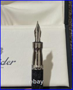 Pineider Grande Bellezza Forged Carbon F 888 14 KT 585 Limited Edition NOB RARE