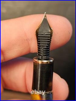 Platinum 3776 Fountain Pen 18k Gold FINE Nib Tortoise Shell RARE FREE SHIPPING