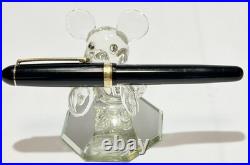 Platinum Century #3776 Black Fountain Pen 14K Medium M Nib Rare Japan