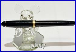 Platinum Century #3776 Black Fountain Pen 14K Medium M Nib Rare Japan