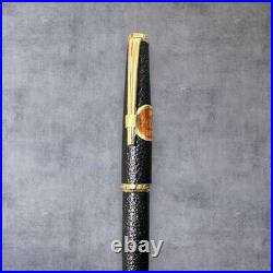 Platinum Fountain Pen 14K Fine Nib Rare Unused Black Retro Office