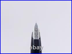 Platinum Stainless Short Fountain Pen 18K WG M Nib Vintage 1970s Rare Japan
