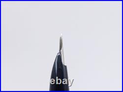Platinum Stainless Short Fountain Pen 18K WG M Nib Vintage 1970s Rare Japan