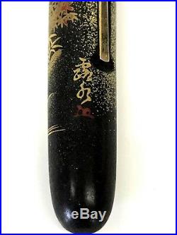 Platinum vintage makie pen Rosui Ogawa platinum nib 1930' very rare from Japan