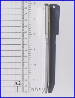Postalco Channel Point Pen Silver rare limited New, unused vintage used from JPN
