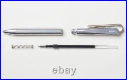Postalco Channel Point Pen Silver rare limited New, unused vintage used from JPN