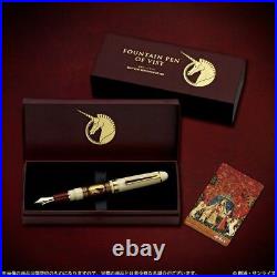 Premium Bandai Gundam Fountain pen Char Zabi Visto 3 piece set Very Rare NEW