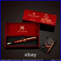 Premium Bandai Gundam Fountain pen Char Zabi Visto 3 piece set Very Rare NEW