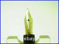 RARE 1920´s WELTY´s Patterned Gold Filled Overlay Fountain Pen FLEXY M Nib