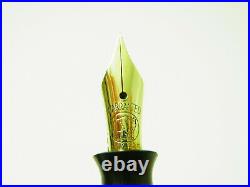 RARE 1930´s NAPOLEON PNEUMATIC EXTRA Fountain Pen FLEXY 14ct M Nib F to BB