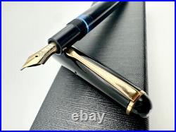 RARE 1950s MONTBLANC 344G FOUNTAIN PEN OB 14K FLEX NIB EXCELLENT