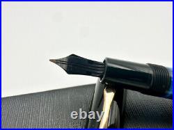 RARE 1950s MONTBLANC 344G FOUNTAIN PEN OB 14K FLEX NIB EXCELLENT