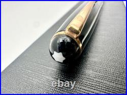 RARE 1950s MONTBLANC 344G FOUNTAIN PEN OB 14K FLEX NIB EXCELLENT