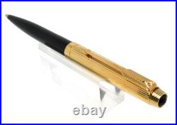 RARE And Mythic Parker 75 Custom Black Lacquer Ballpoint Pen New Stock MZ92