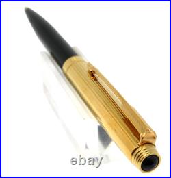 RARE And Mythic Parker 75 Custom Black Lacquer Ballpoint Pen New Stock MZ92