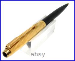 RARE And Mythic Parker 75 Custom Black Lacquer Ballpoint Pen New Stock MZ92