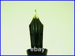 RARE Black 1935 to 37 PELIKAN 100 Fountain Pen FLEXIBLE 14ct EF Nib SERVICED