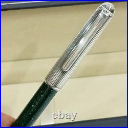 RARE Bossert & Erhard Emerald Green Fountain Pen NIB 18K Gold Luxurious LH140