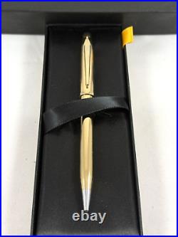 RARE! CROSS CENTURY II 10k GOLD FILLED/ROLLED GOLD BALLPOINT PEN-MADE IN THE USA