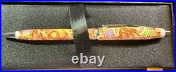 RARE Cross Century II Kalahari Sunset Orange Ballpoint Pen New AT0082WG Retired