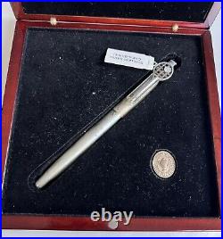 RARE Cross Sterling Silver Limited Edition Tennis Fountain Pen NEW #130/1954 RARE Cross Sterling Silver Limited Edition Tennis Fountain Pen NEW #130/1954