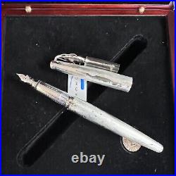 RARE Cross Sterling Silver Limited Edition Tennis Fountain Pen NEW #130/1954 RARE Cross Sterling Silver Limited Edition Tennis Fountain Pen NEW #130/1954