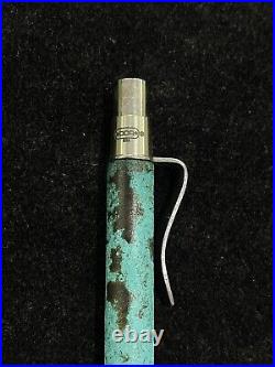 RARE DDR Darrel Ralph Go Pen Turquoise Blue with Punisher Skull