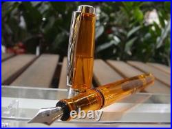 RARE DiscontinuedTWSBI DIAMOND 540 Amber Fountain Pen SEALED3 nib size