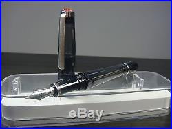 RARE Discontinued TWSBI Vac 700 Demo BLACK Fountain Pen EF/ Fine/M nibSEALED