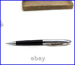 RARE Elgin 3x Piece Set Fountain Pen 14K Gold Nib Wing Flow #6 + Velvet Point F4