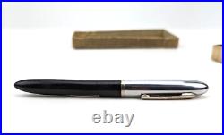 RARE Elgin 3x Piece Set Fountain Pen 14K Gold Nib Wing Flow #6 + Velvet Point F4