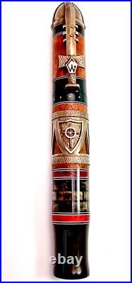 RARE Gisi Norman Soldier Limited Edition 110 Fountain Pen Medium Nib (No Papers)