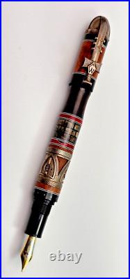 RARE Gisi Norman Soldier Limited Edition 110 Fountain Pen Medium Nib (No Papers)