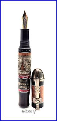 RARE Gisi Norman Soldier Limited Edition 110 Fountain Pen Medium Nib (No Papers)