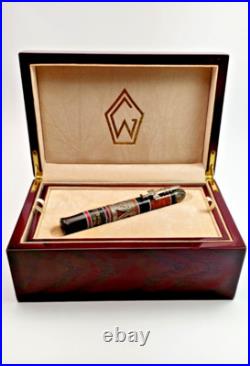 RARE Gisi Norman Soldier Limited Edition 110 Fountain Pen Medium Nib (No Papers)